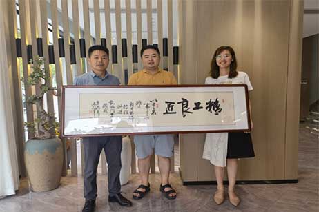 感謝凱旋門顧先生裝修完工對朗通裝飾整體的認可